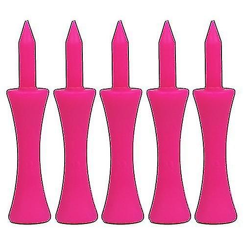 Trixes 100 Bright Pink Castle Golf Tees