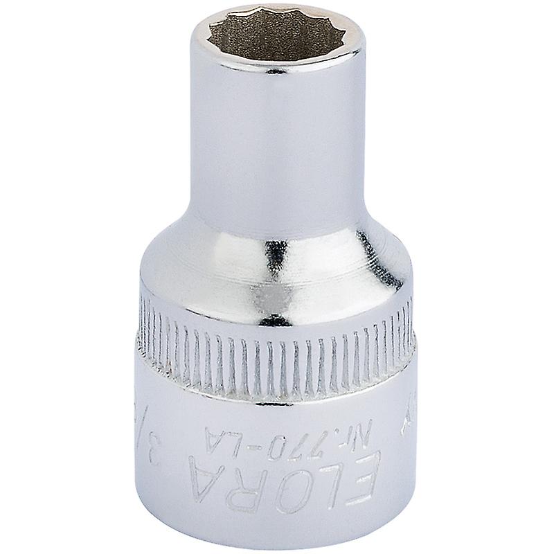 Draper 24335 3/8Af 1/2 Square Drive Elora Bi-Hexagon Socket