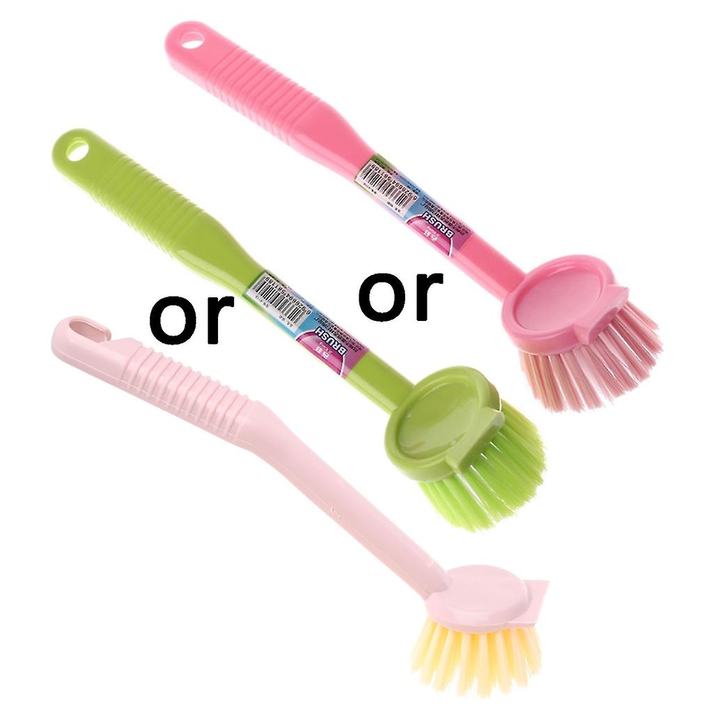 Long-handled Washing Dishes Brush Pot Can Cleaning Kitchen Tools