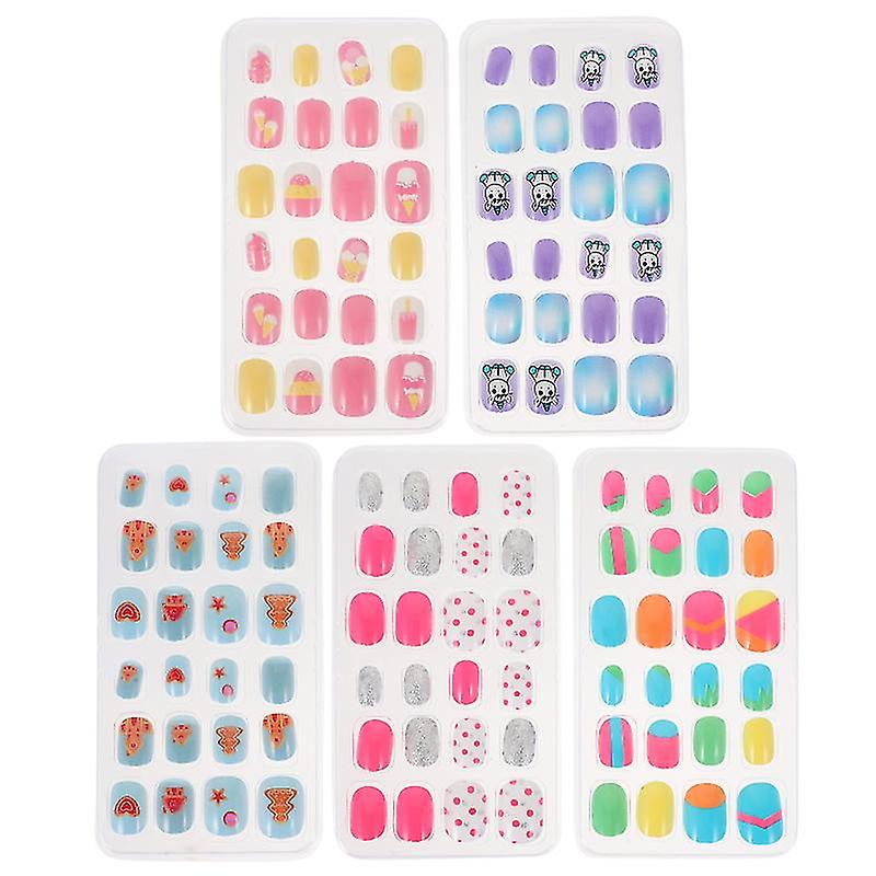 5pcs Fake Nail Tips