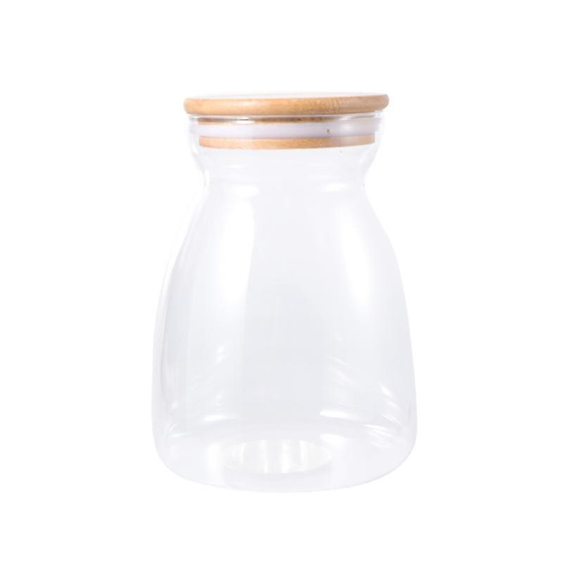 The New 1pcs Practical Glass Containers