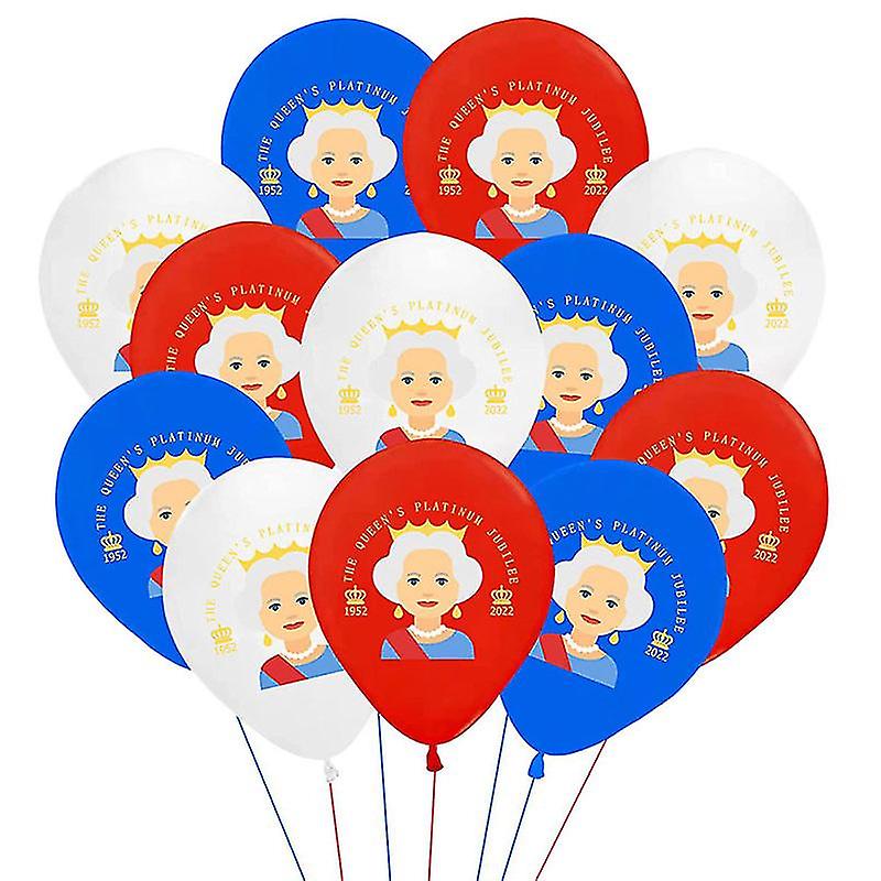 40pcs Platinum Jubilee Balloon