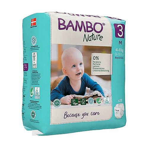 T3 diapers (4-8 Kg) ECO 28 units