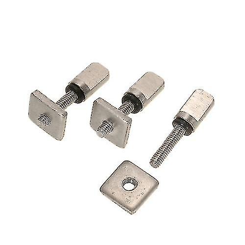 3 Surfboard Longboard Sliding Fin Screw & Fin Plate Replacement Kit For Stand Up Paddle Body Board