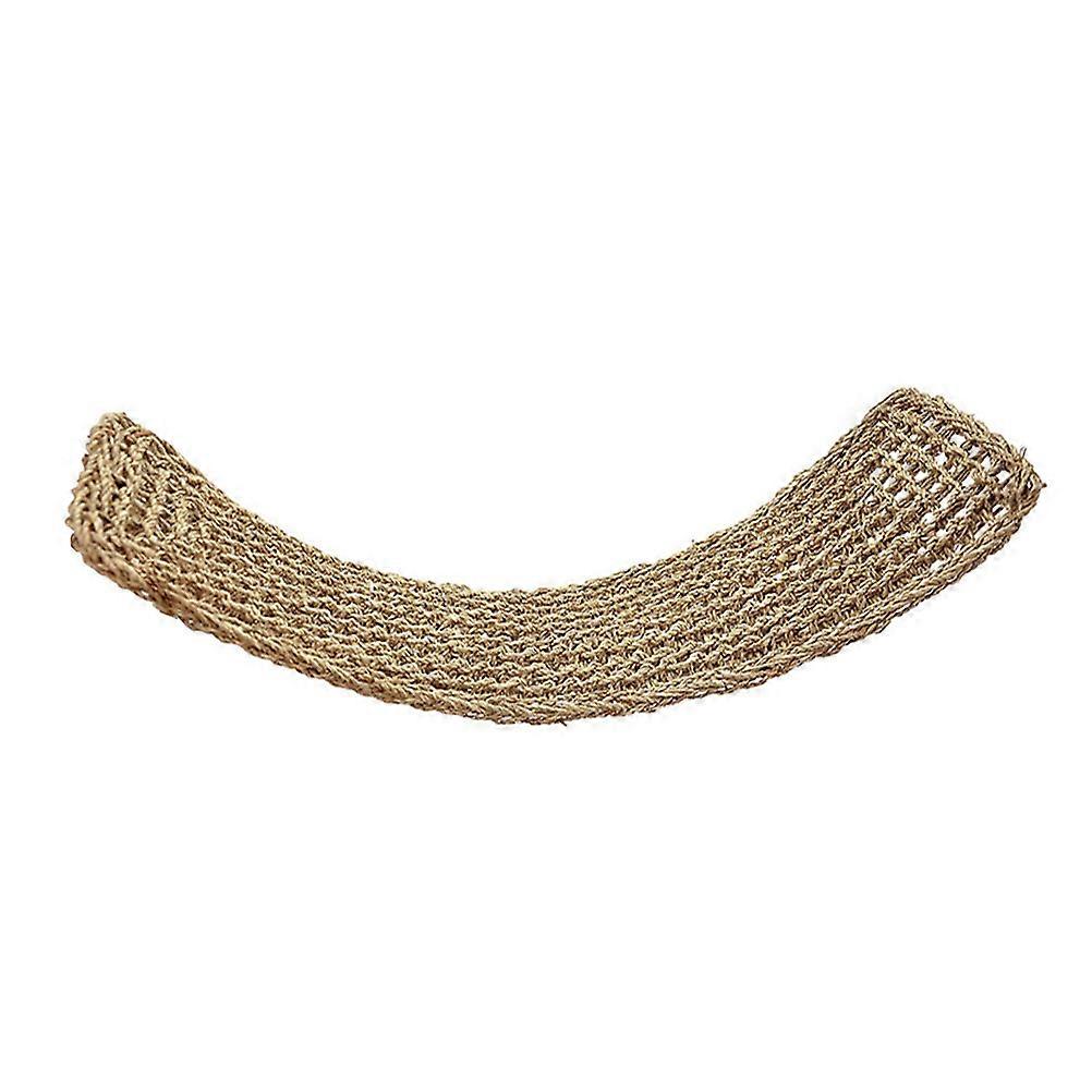 1PC Practical Lizards Hammock Lizards Sea-weed Woven Mat Pet Mat (Light Brown)