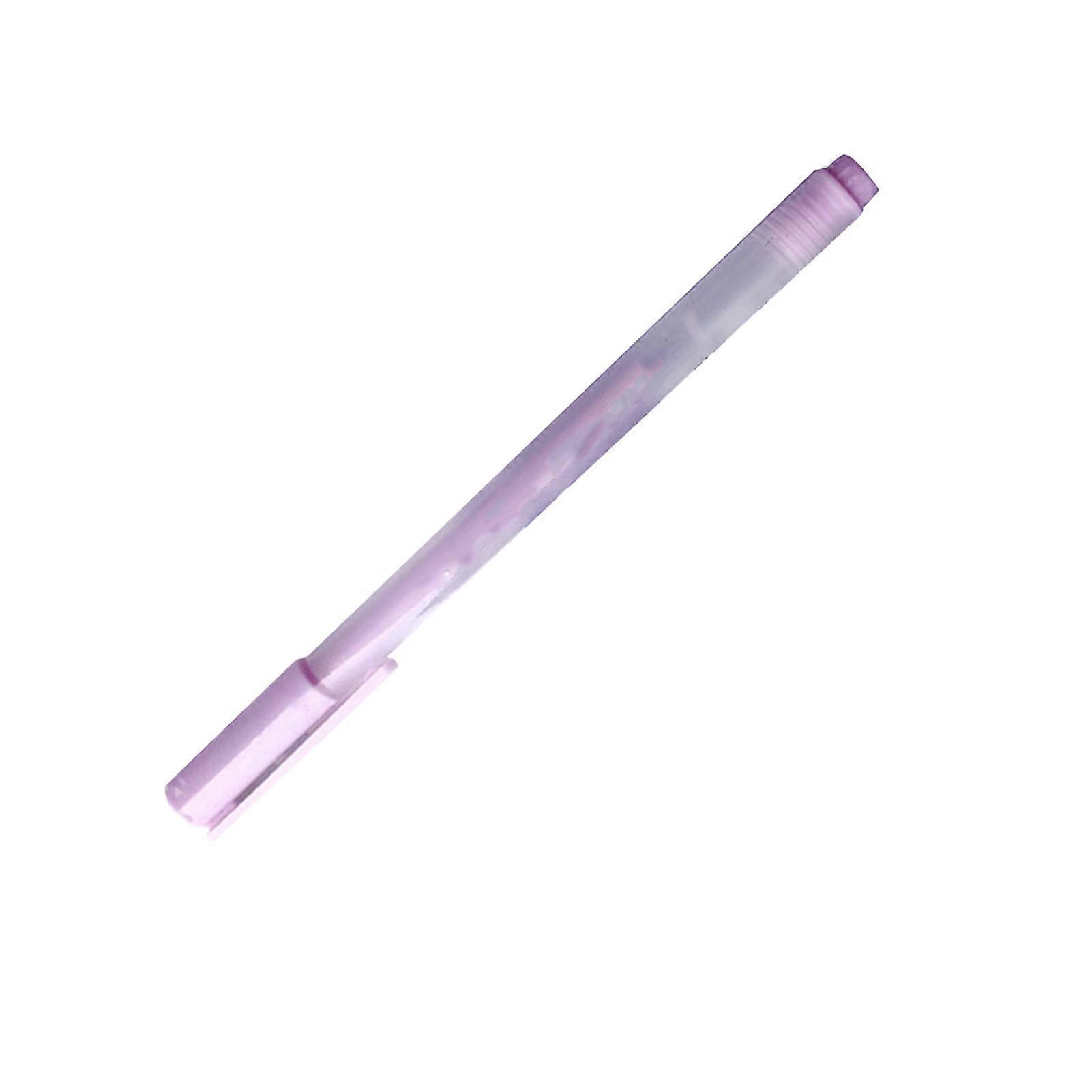 Ball Point Glue Pen 1mm Tip Quick Drying Strong Stickiness Widely Used Adhesive Glue Pen for Scrapbooking Card Making Purple