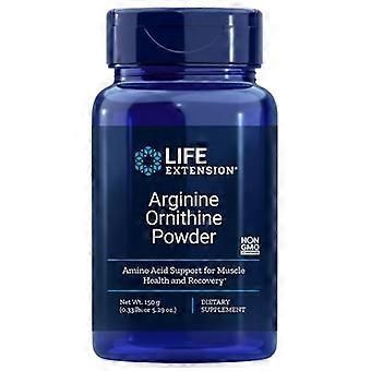Life Extension Arginine Ornithine Powder, 150 gms (Pack of 1)
