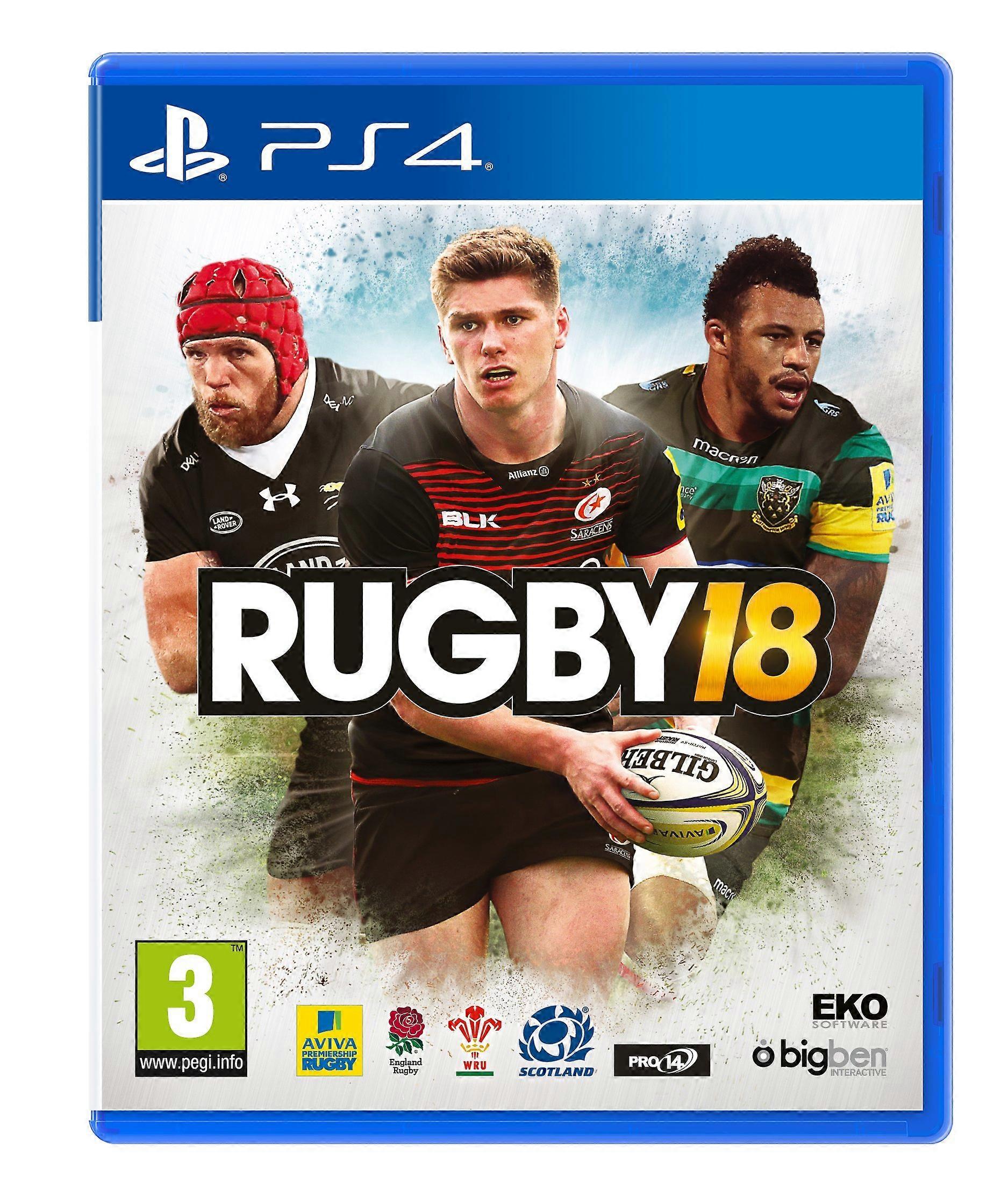 Rugby 18 (PS4) - Yeni ve Mühürlü
