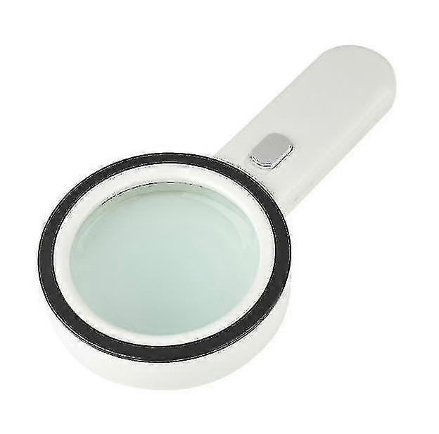 30x High Handheld Strong Magnifying Glass With 13 Led And Uv Light