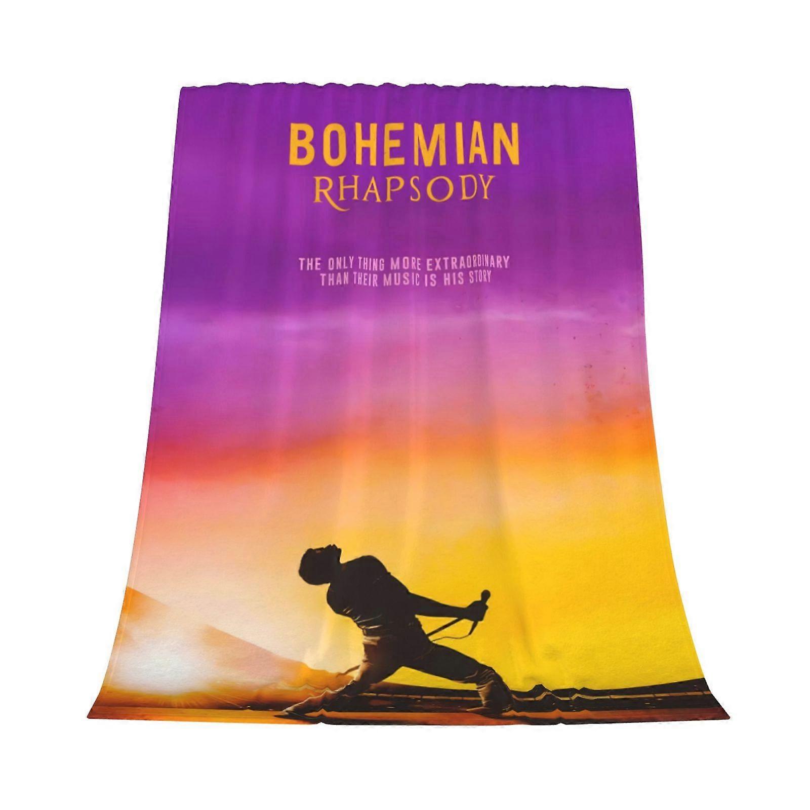 Bohemisk flanellfilt för sovrumsinredning och sängkläder, mjuk varm drottning filt födelsedagspresent -ct1260