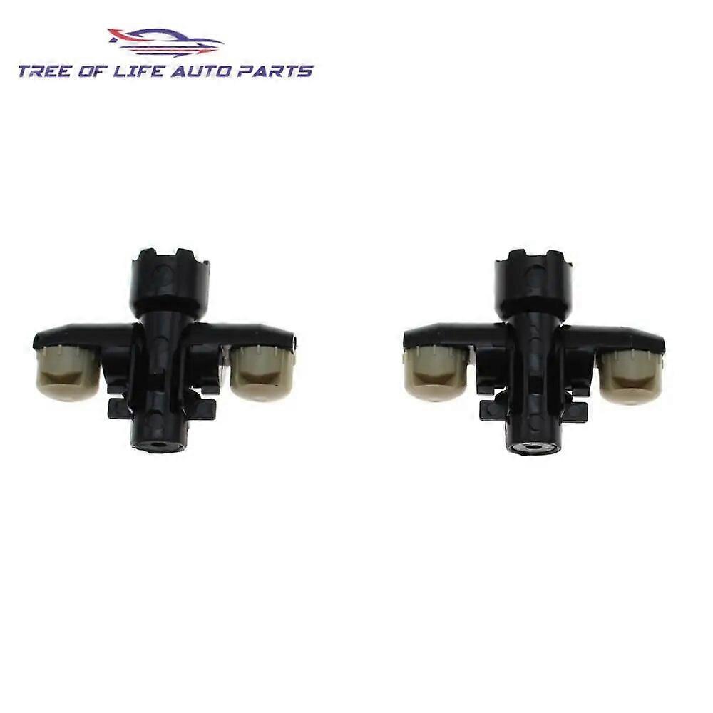 1/2/5/10ヘッドランプヘッドライトクリーニングウォッシャースプレーノズルジェットカバーキャップホルダーコネクターインフィニティレクサスマツダスバルトヨタ用