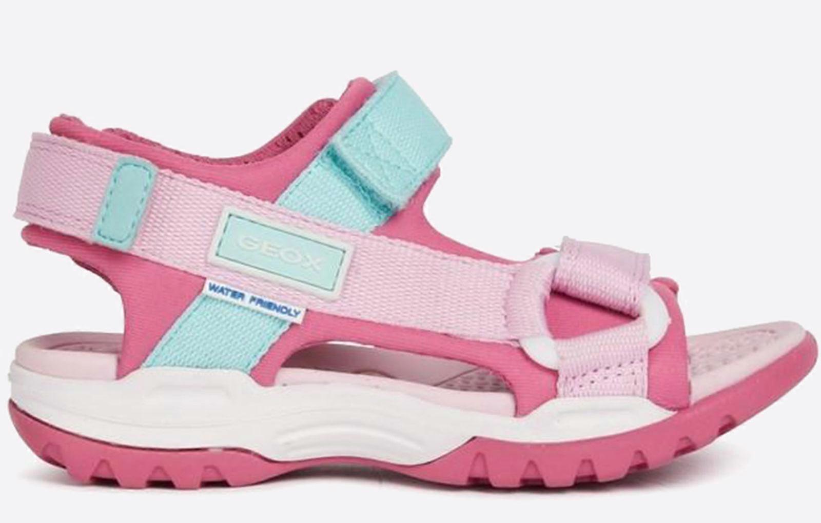 Geox Borealis Junior Sandals Fuchsia/Pink