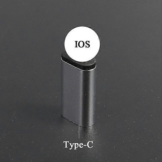 Silver Data Load Cable Converter, Micro USB Type-C Adapter to USB 3.0 USB-C for iOS / Android