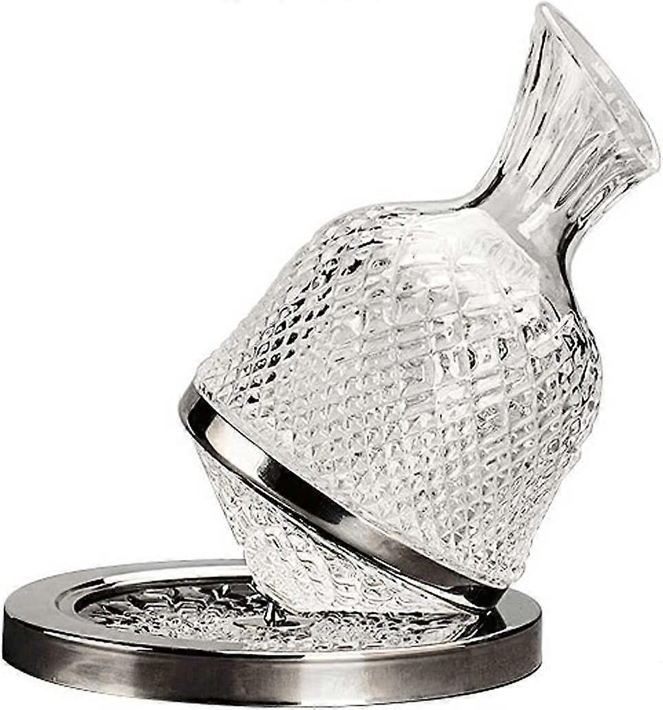 Oberes Regal 360\u00b0 drehende Karaffe