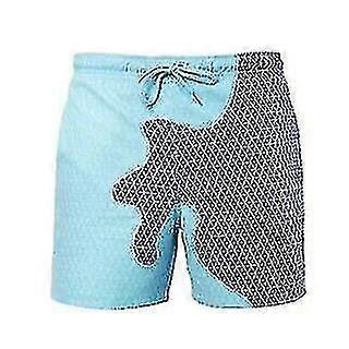 New Children's Magical Color Changing Beach Shorts Swimming Trunks Swimwear Quick Dry Bath High Quality