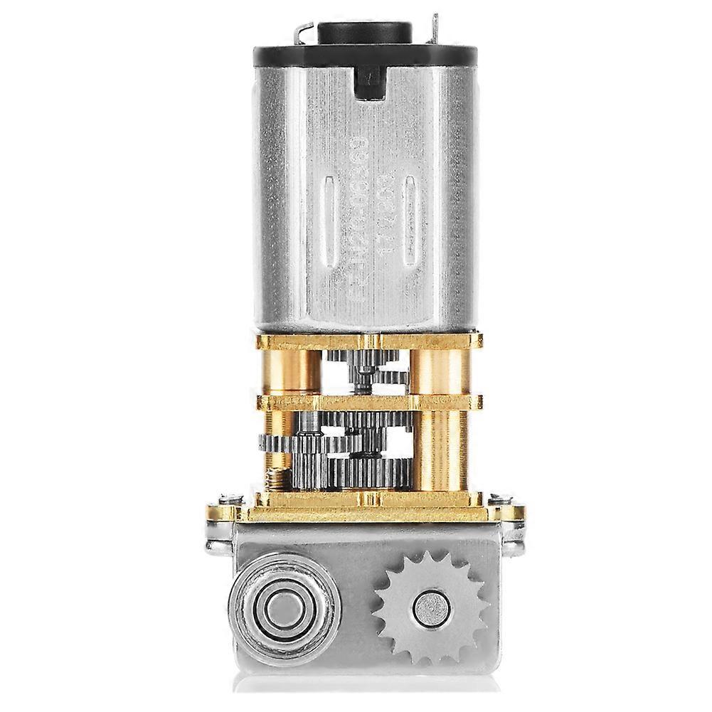 DC12V 11RPM N20 תיבת הילוכים מתכת זווית ישרה מנוע הילוכים מיקרו לעט הדפסה תלת מימדי