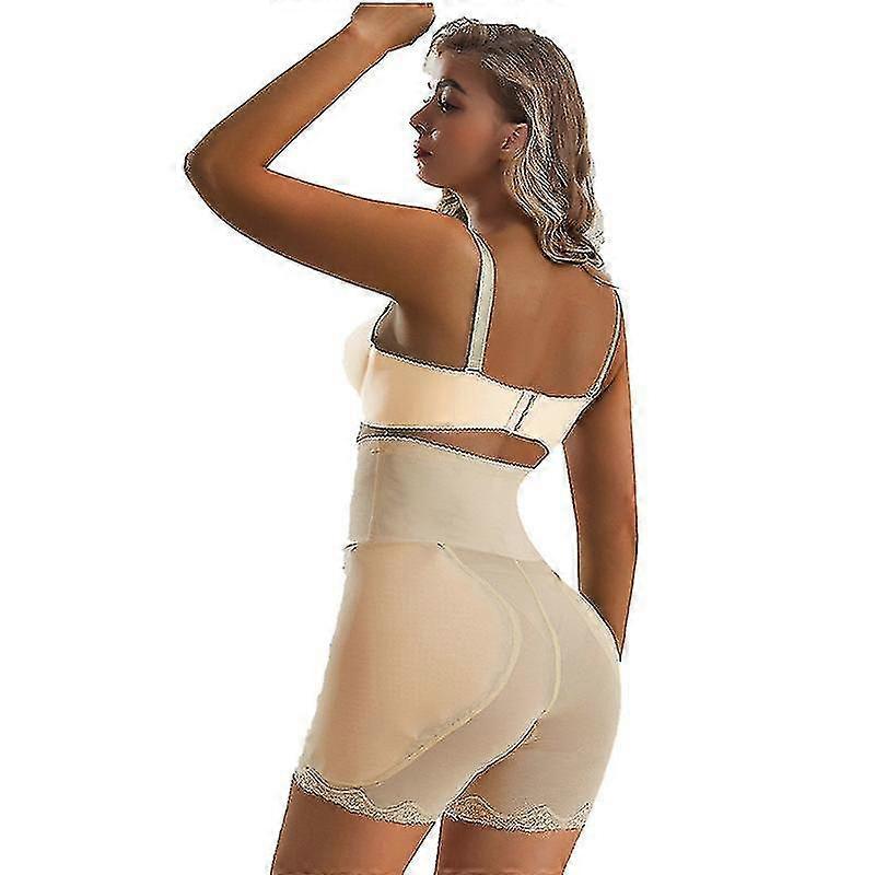 Wyściełany butt Lifter Majtki z wysokim stanem Shapewear dla kobiet Tummy Control Hip Enhancer Zdejmowane 2 podkładki