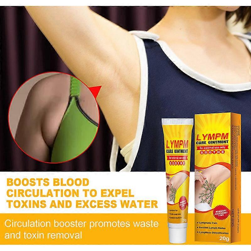 20G Professional Lymphatic Massage Cream Effectively Eliminate Lymph Nodes Vice Breast