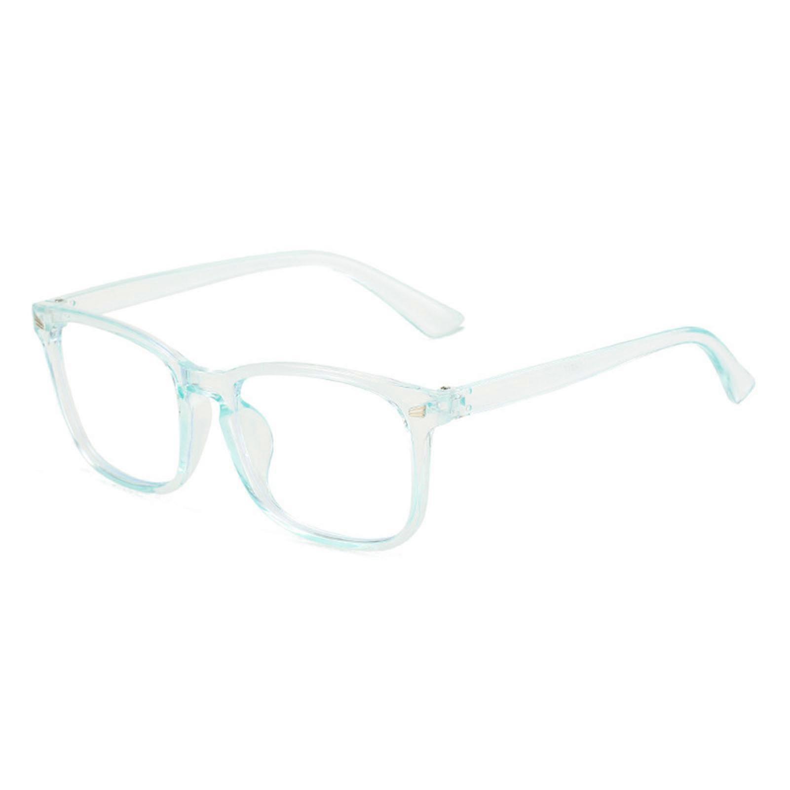 Vintage Rectangular Rim Computer Glasses for Unisex Blue Light Blocking Eyeglass