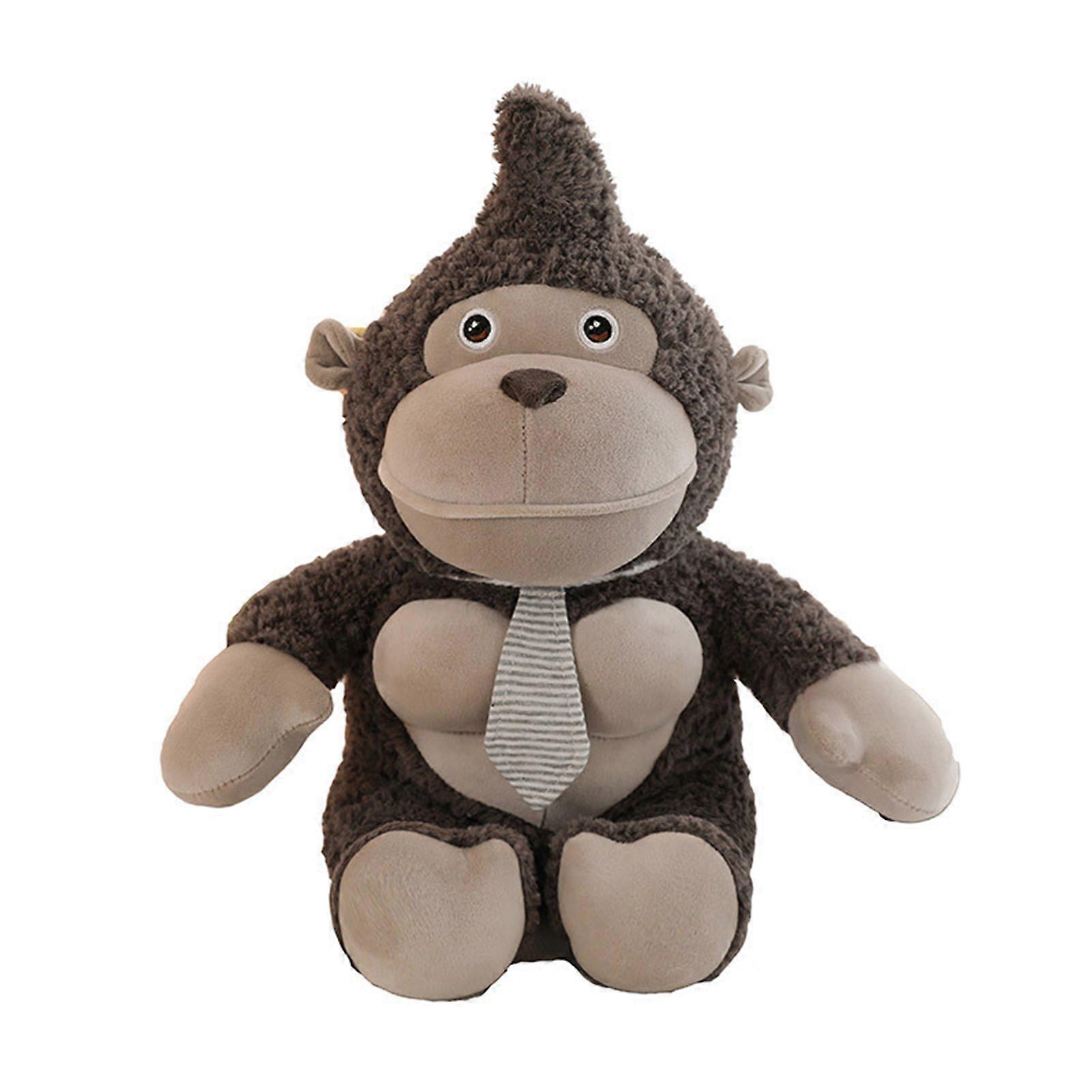 Orangutan Plush Toy Dolls Realistic Animal Stuffed Throw Pillows Gift for Christmas Birthday New Year