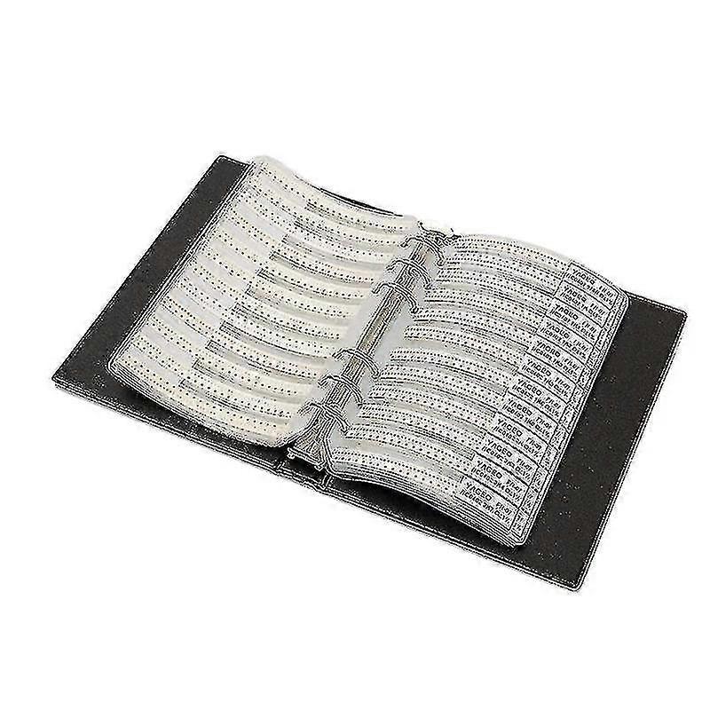 8500pcs 0402 Smd Resistor Sample Book 1% Resistor Kit
