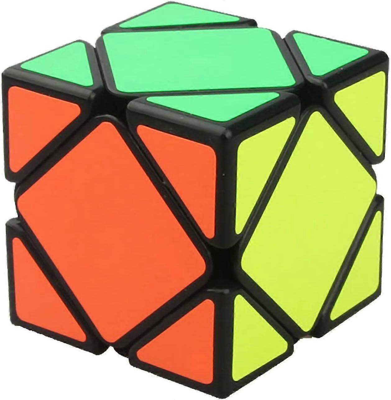 3x3 Speed Cube YJ Skewb Twisty 3x3x3 Speed Cube Magic Speed Cube Puzzels Zwart Stevige en Soepele Speed Cube Puzzels Speelgoed, 2024 Ping