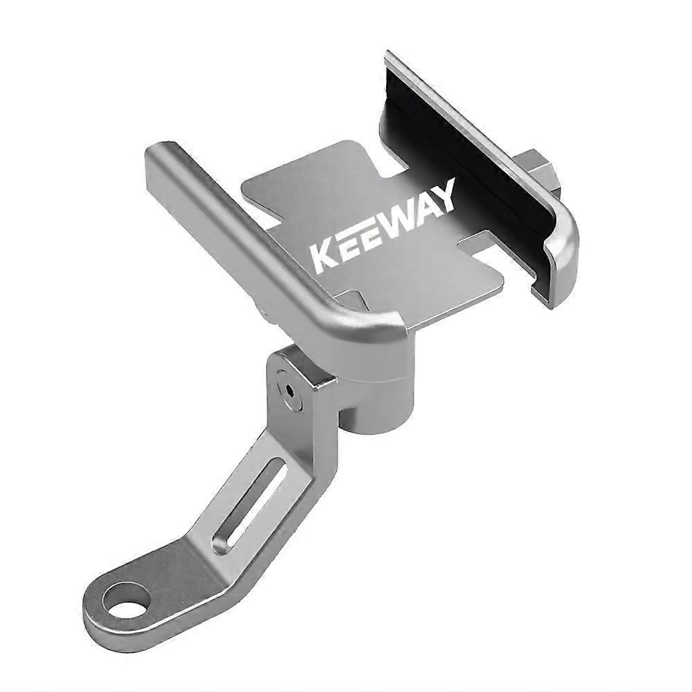 Keeway RKF / V Cruise / RKV / SR / TX / RKR / 125 K Işık 202 V302C RKS 150 Vieste 300 Superlight 200 için Motosiklet Telefon Tutucu Alüminyum