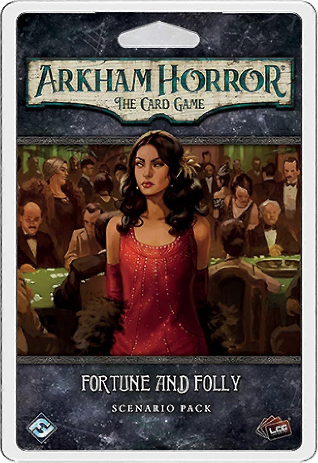 Fortune and Folly Scenario Pack Arkham Horror the Card Game
