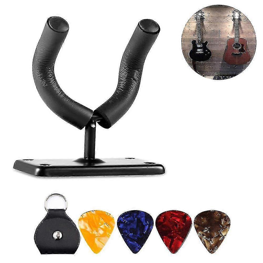 Guitar Hanger Wall Mount Holder Hook Stand, String Instruments -zysd