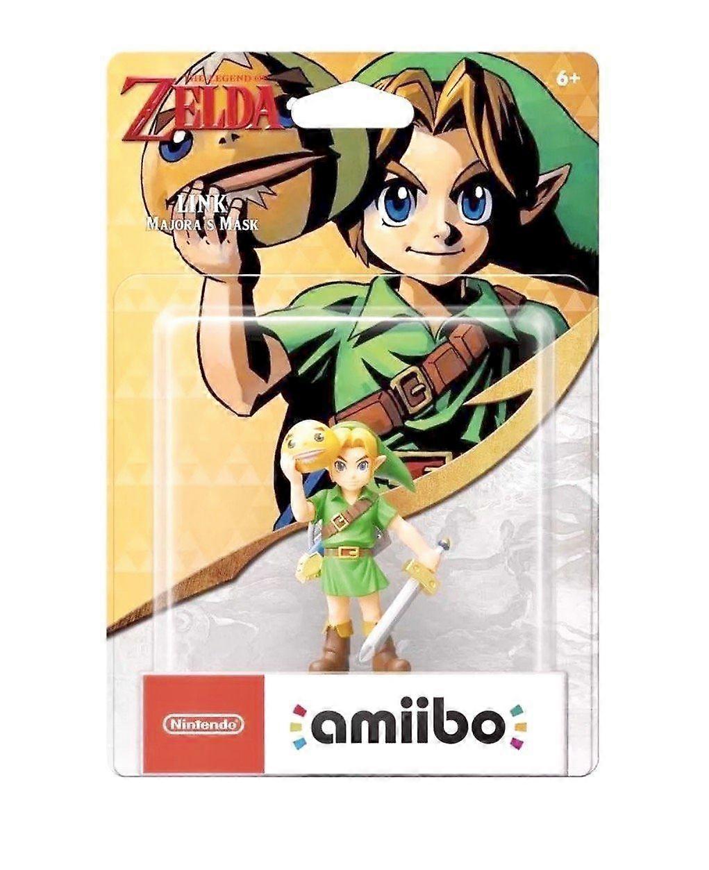 Nintendo Amiibo Character Majoras Mask Link Amiibo TLOZ Collection - Wii-U
