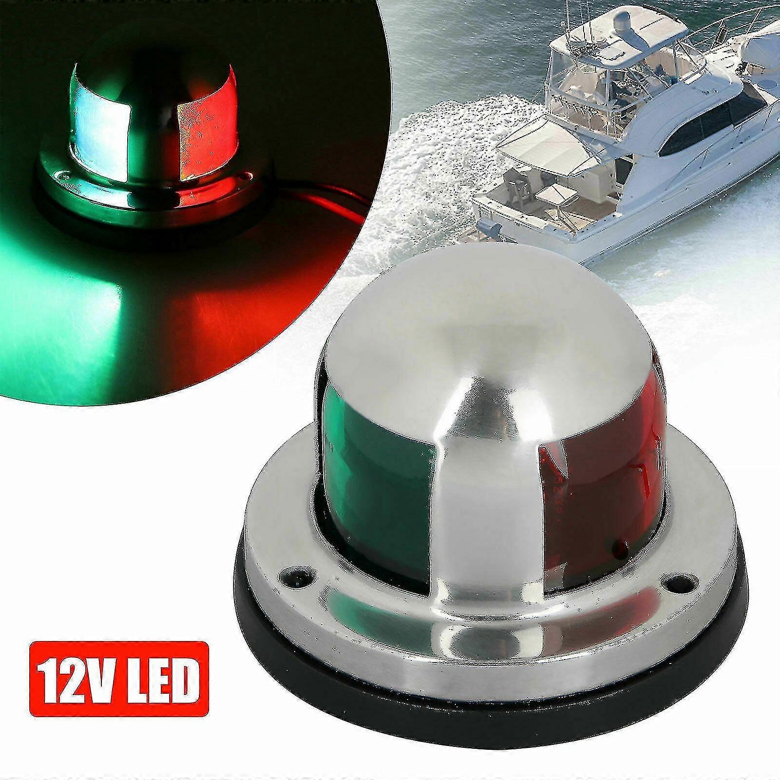 Marine Boat Navigation Indicator Light Yacht Pontoon Led Bow