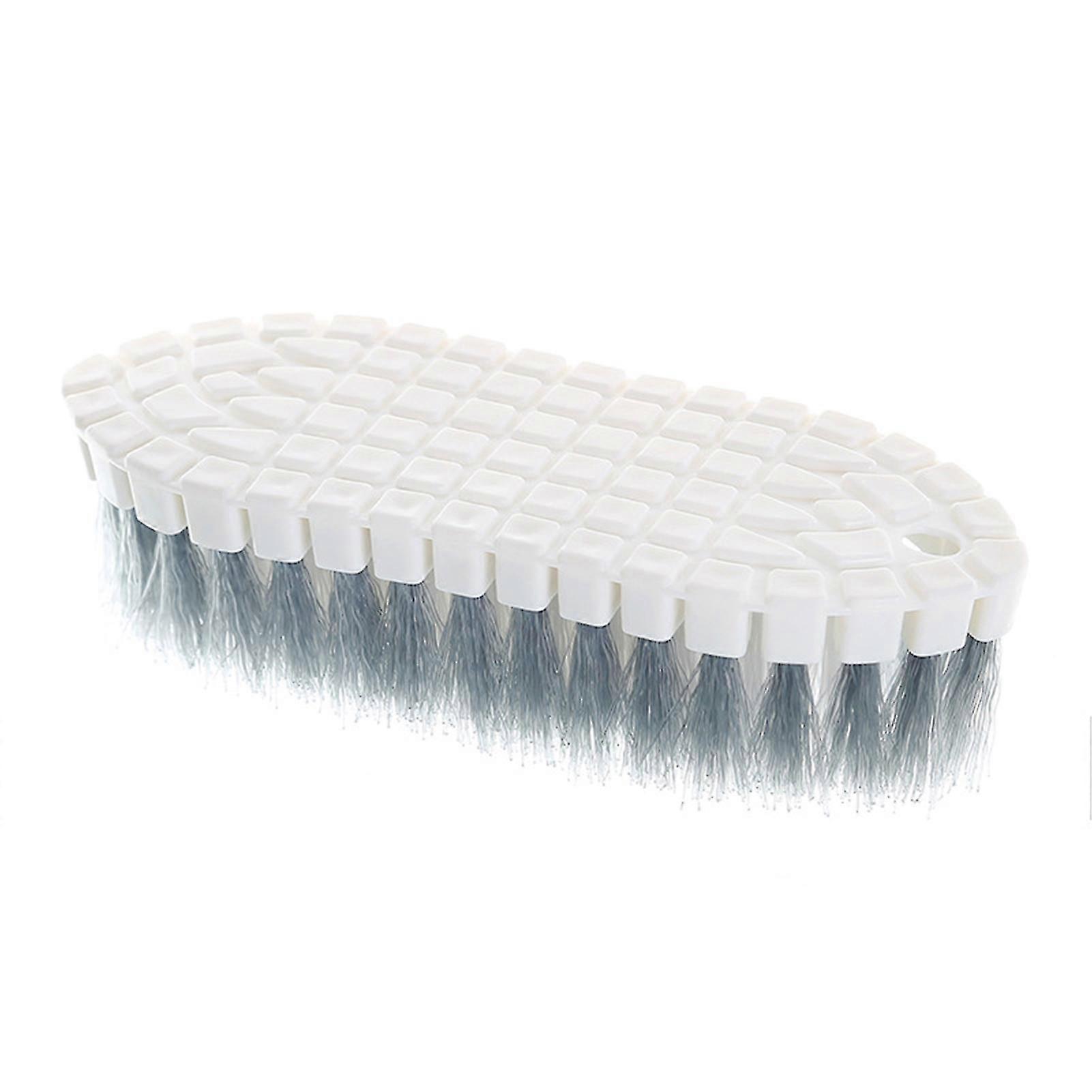 Brosse de nettoyage flexible et pliable pour baignoires et robinets d'évier