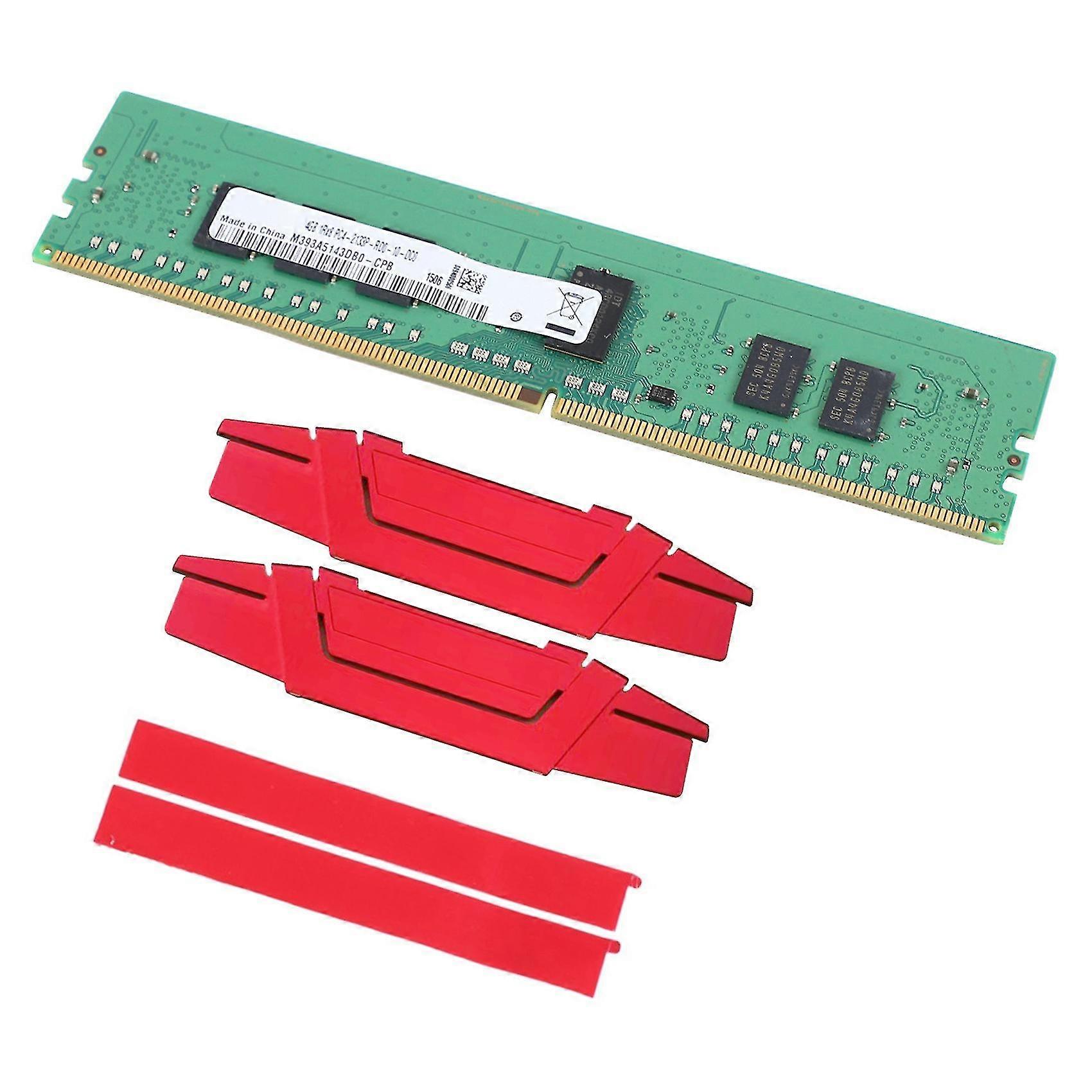 Ddr4 4gb 2133mhz Ecc Ram Memory+cooling Vest 1rx8 Pc4-17000 1.2v 288pin Ecc Reg Dimm Server Memory