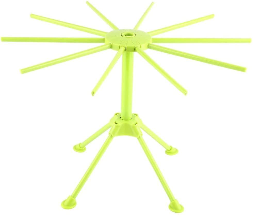 Spaghetti Pasta Dryer Drying Rack Foldable Drying Rack Kitchen Grid Drying Tool (green)