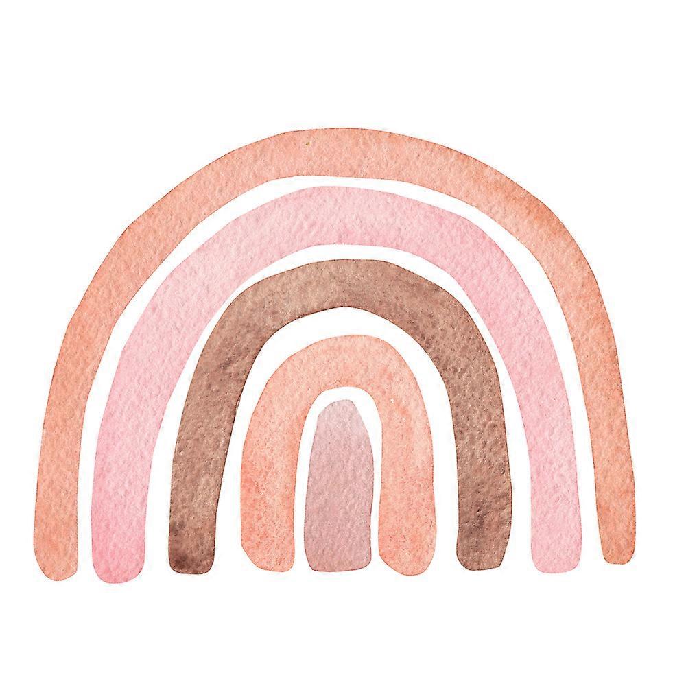 Large Boho Rainbow Wall Sticker, 40x116cm