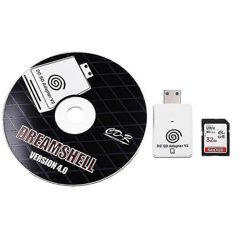 Adapter For Sd/tf V2 Card Reader, Compatible With Sega Dreamcast And Cd
