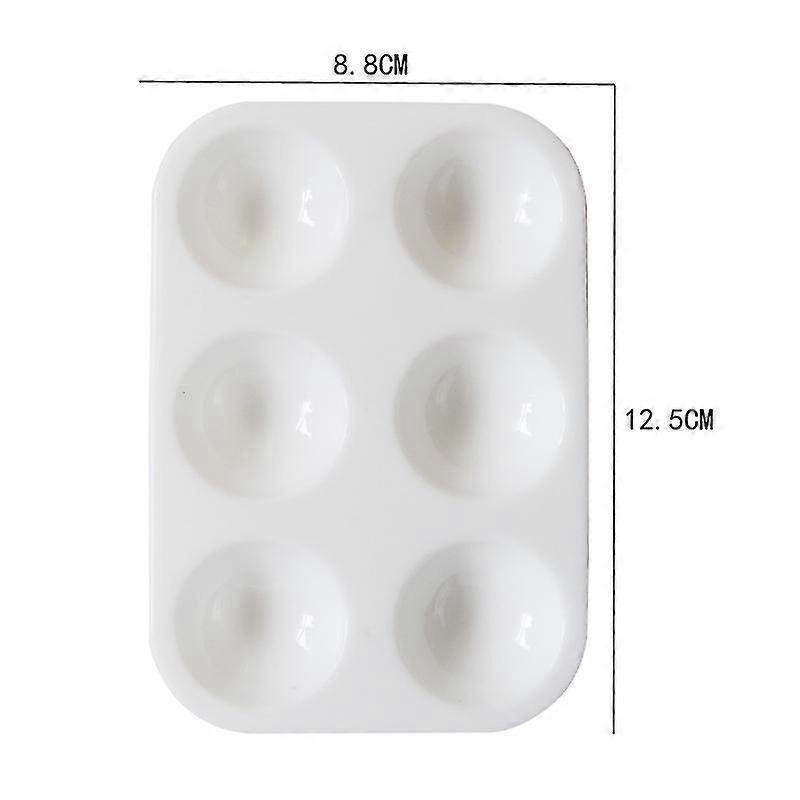 5pcs Plastic Paint Palettes,art Paint ,mixed Palette