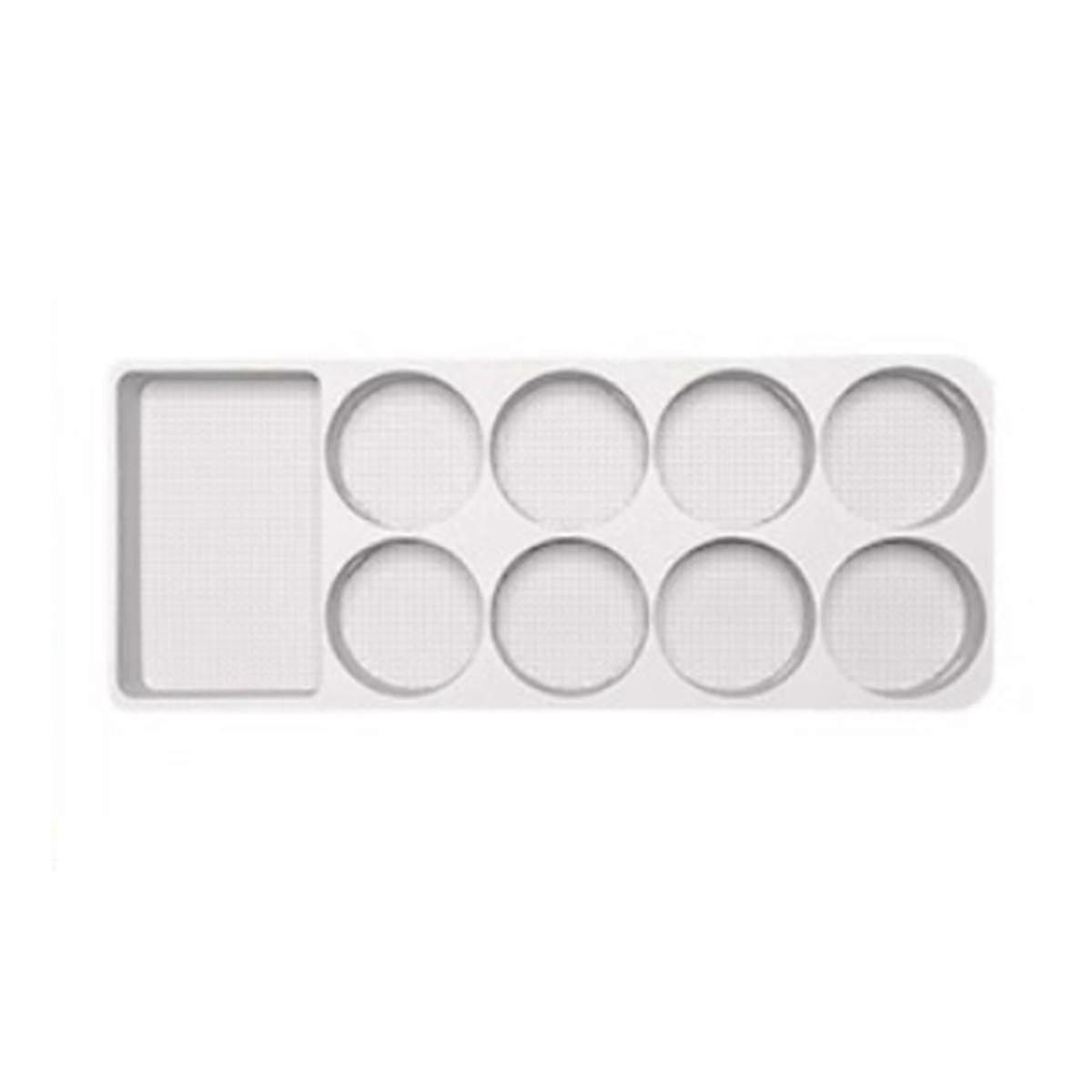 For Leading Ideal L9 Refrigerator Storage Box Silicone Mat Refrigerator Fixed Anti-slip Cup Holder Tray,white