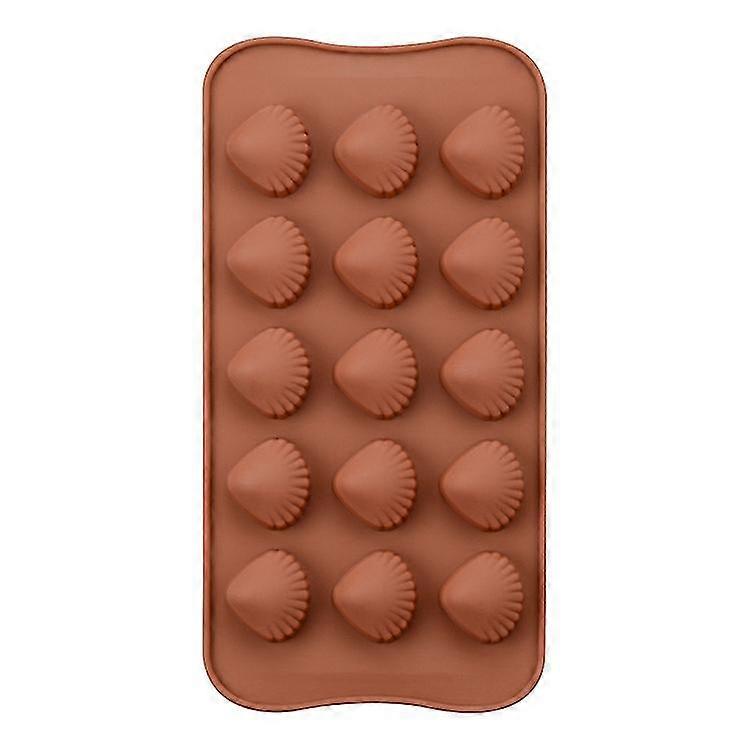 ECELEN Seashell (لون عشوائي) قوالب سيليكون متنوعة ، قالب سيليكون الغذاء الصف للشوكولاتة ، الحلوى ، الهلام ، مكعبات الثلج.