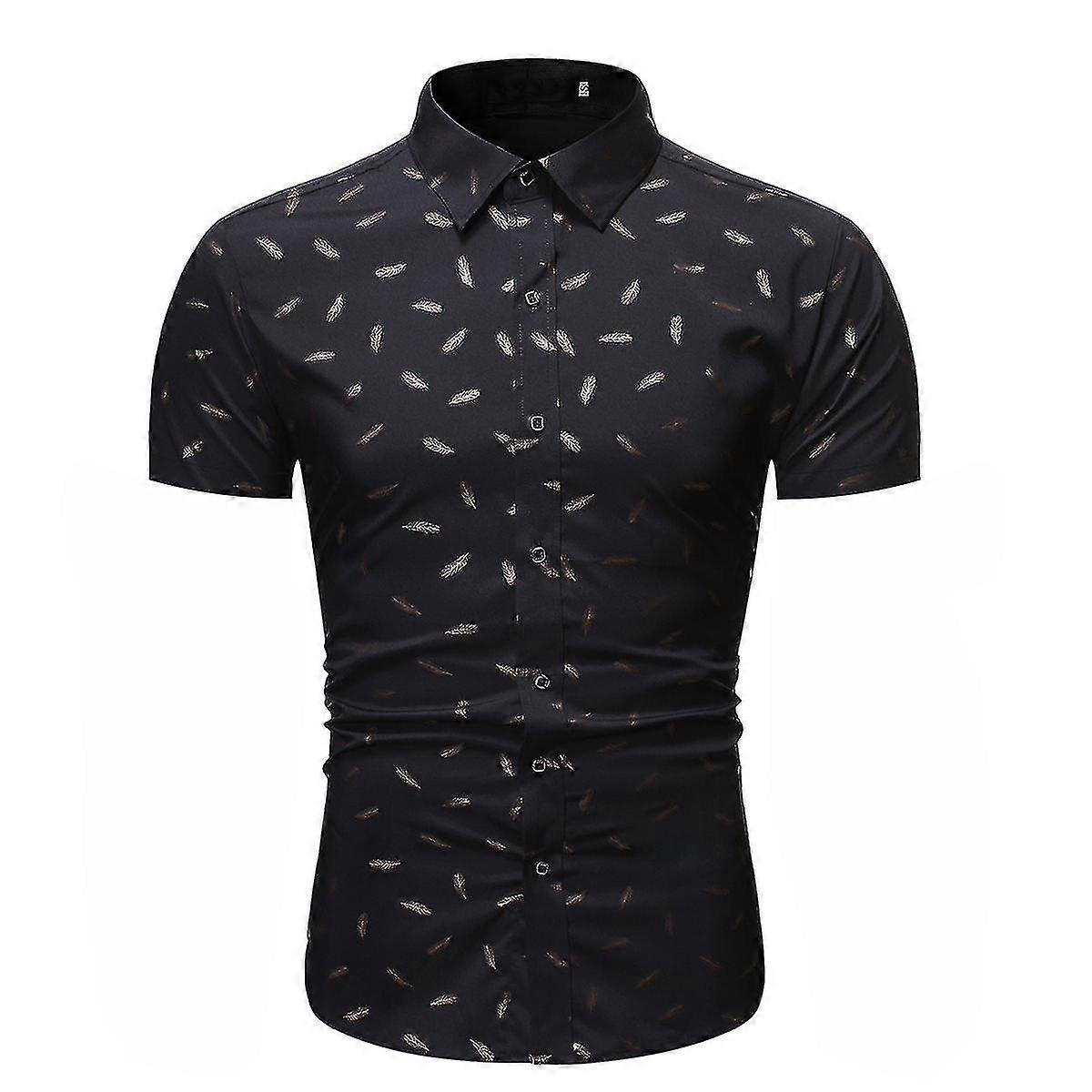 Herre toppe print kortærmer