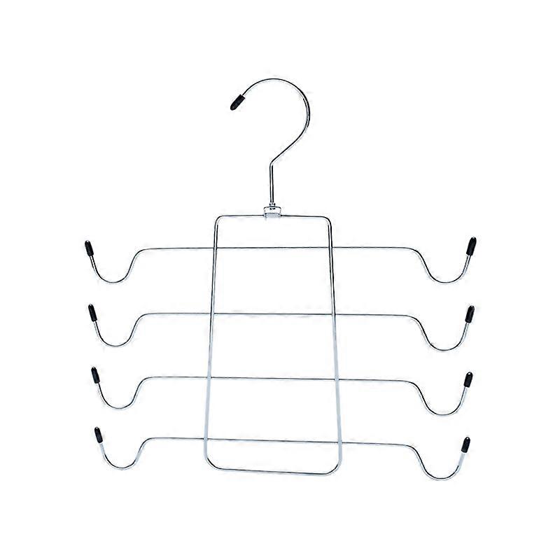 Multi Layer Underwear Drying Hanger Folding Sling Hanger Seamless Multi Function Clothes Drying Rack 4/8 Layers