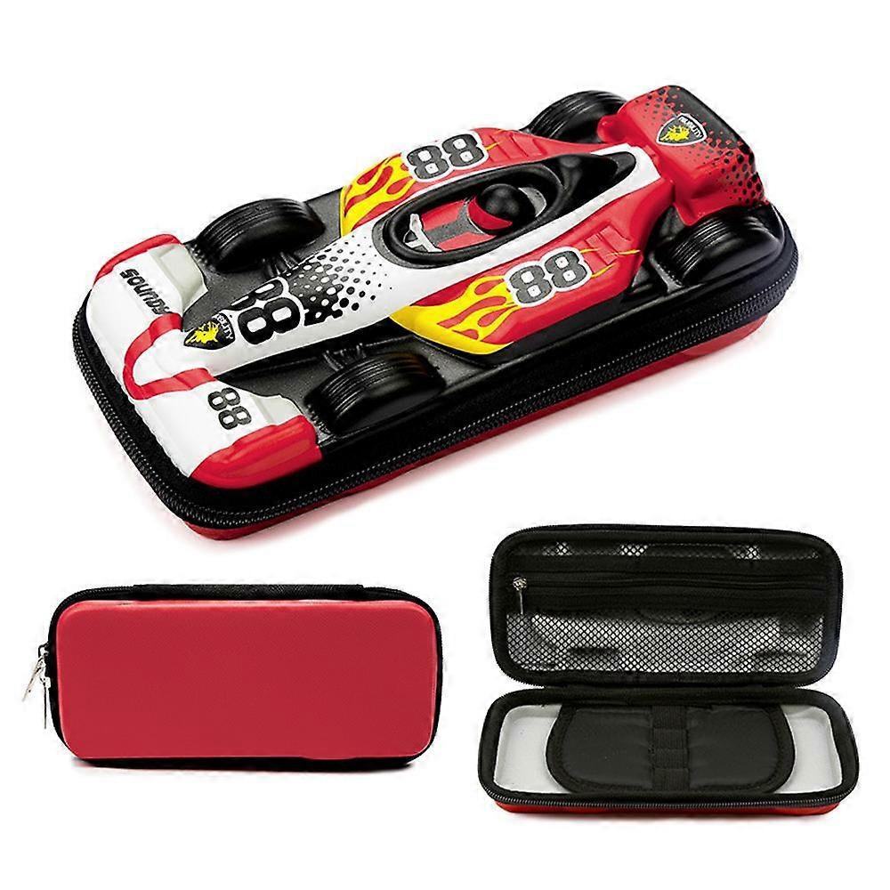 1 Pcs Large-Capacity Race Car Pencil Case, Pencil Box, Storage Box, Stationery box large capacity multi-layer EVA car pencil case for boys and girls t