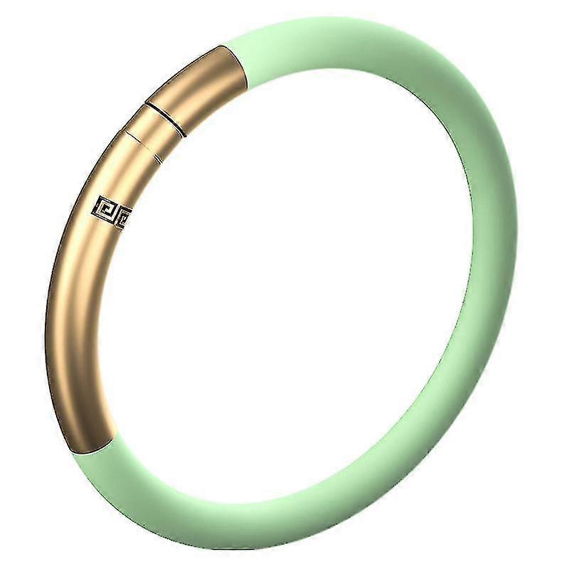 蚊よけブレスレット 抗蚊 大人の円周 19.4 cm、無料 6 蚊よけ In 180 -green