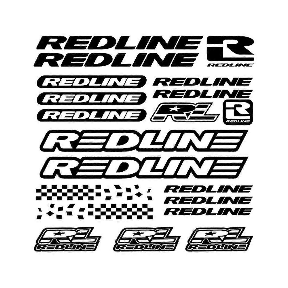 for REDLINE Stickers Decals Bicycles Bikes Cycles Frames Forks Mountain BMX
