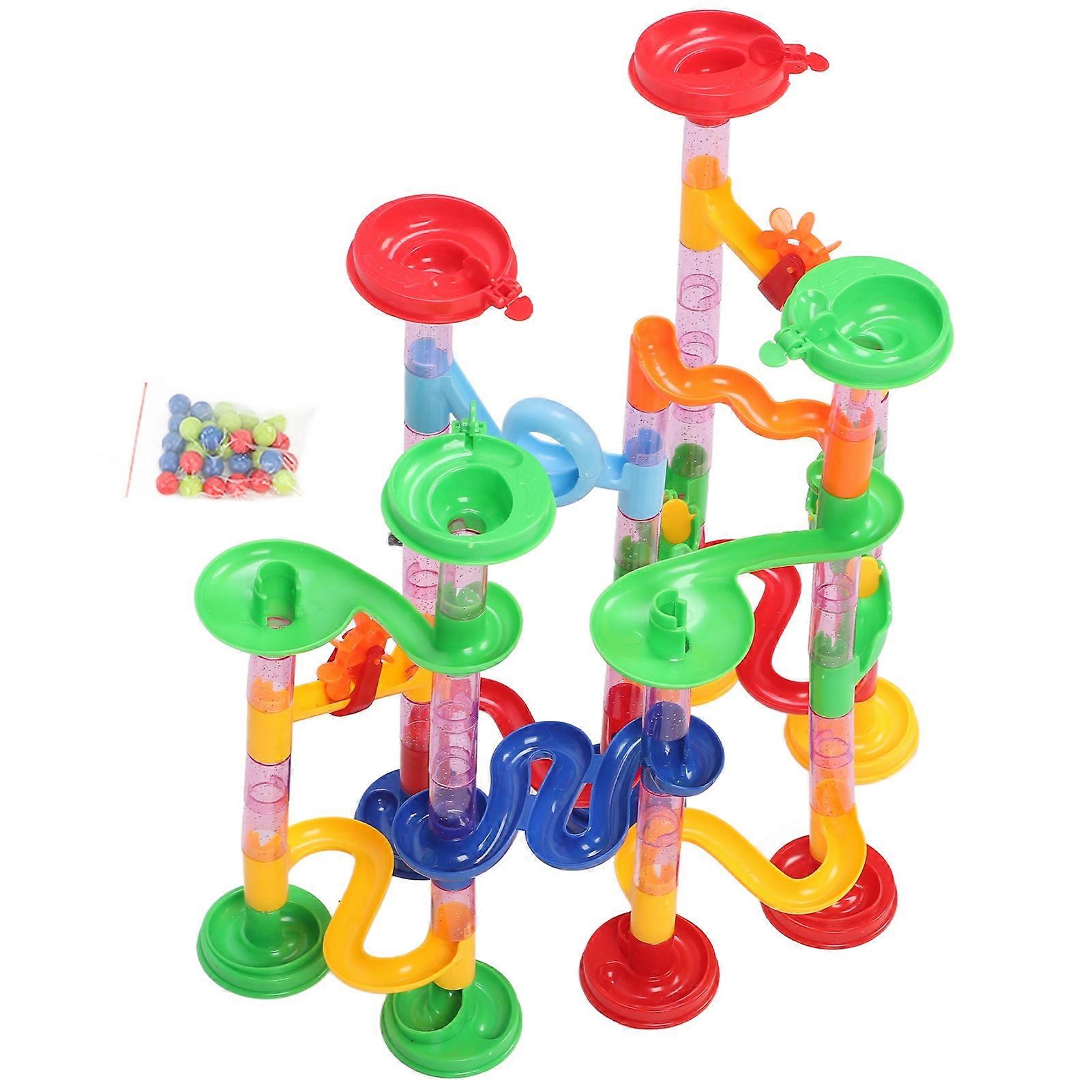 Track Blocks Labyrinth DIY Assembly Blocks Playground Set Assembled Science and Education Toys