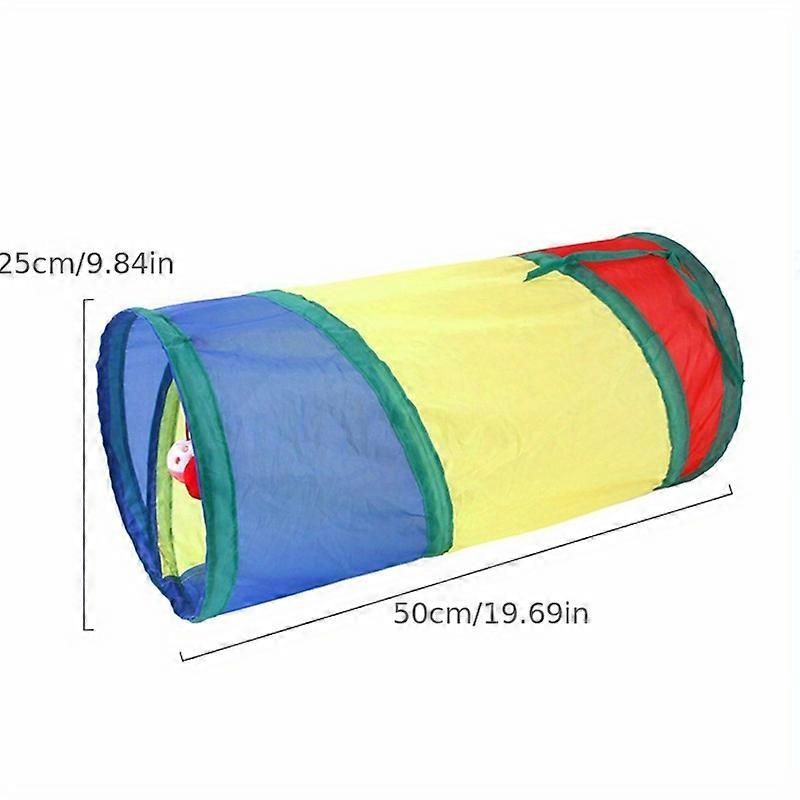 Engaging & Durable Foldable Cat Tunnel - Stimulates Exercise & Playtime Fun, Easy Storage Design