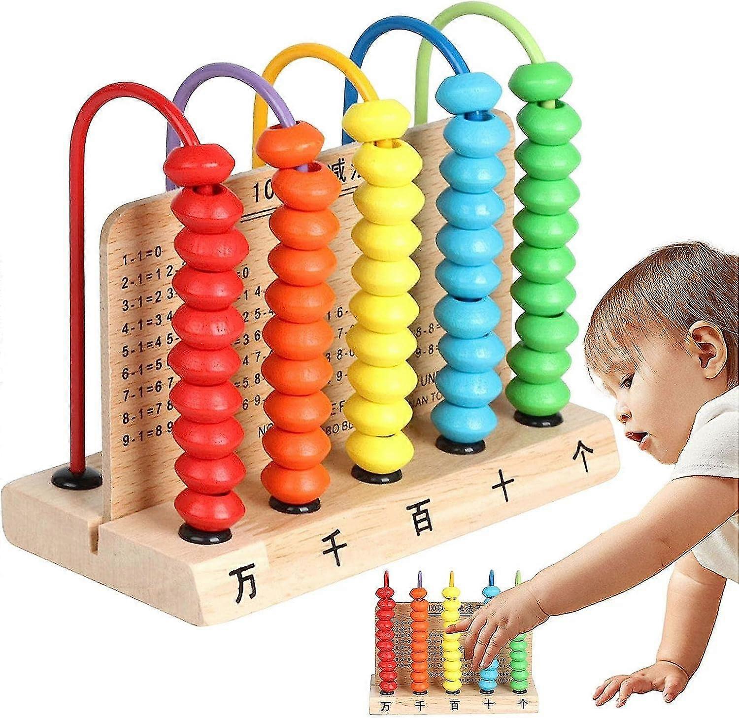 Abacus Toypreschool Number Learning Toys Y Teaching Mathematics Toy Counter Abacus Teaching Aids For Grade