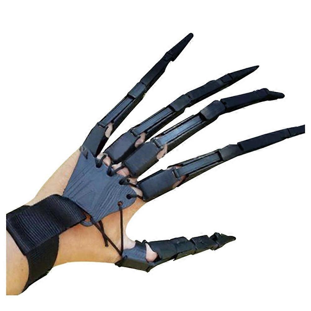 1Pcs Articulated Finger Gloves Flexible Funny Costume Party Ghost Claw Props Hand -3