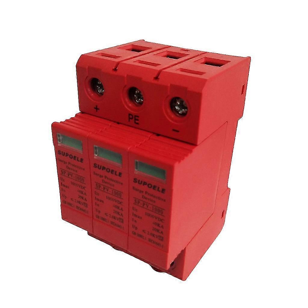 Dc Surge Power Protection For Photovoltaic System (2p/3p 20ka~40ka 1000v)