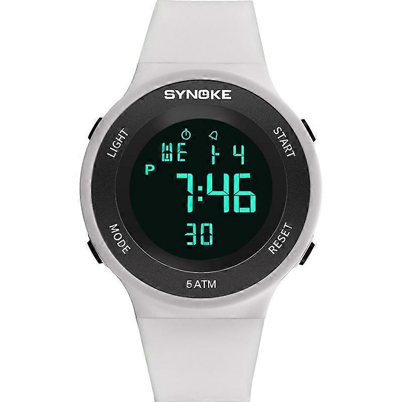 SYNOKE 9199 Reloj LED ectronic resistente al agua Negro